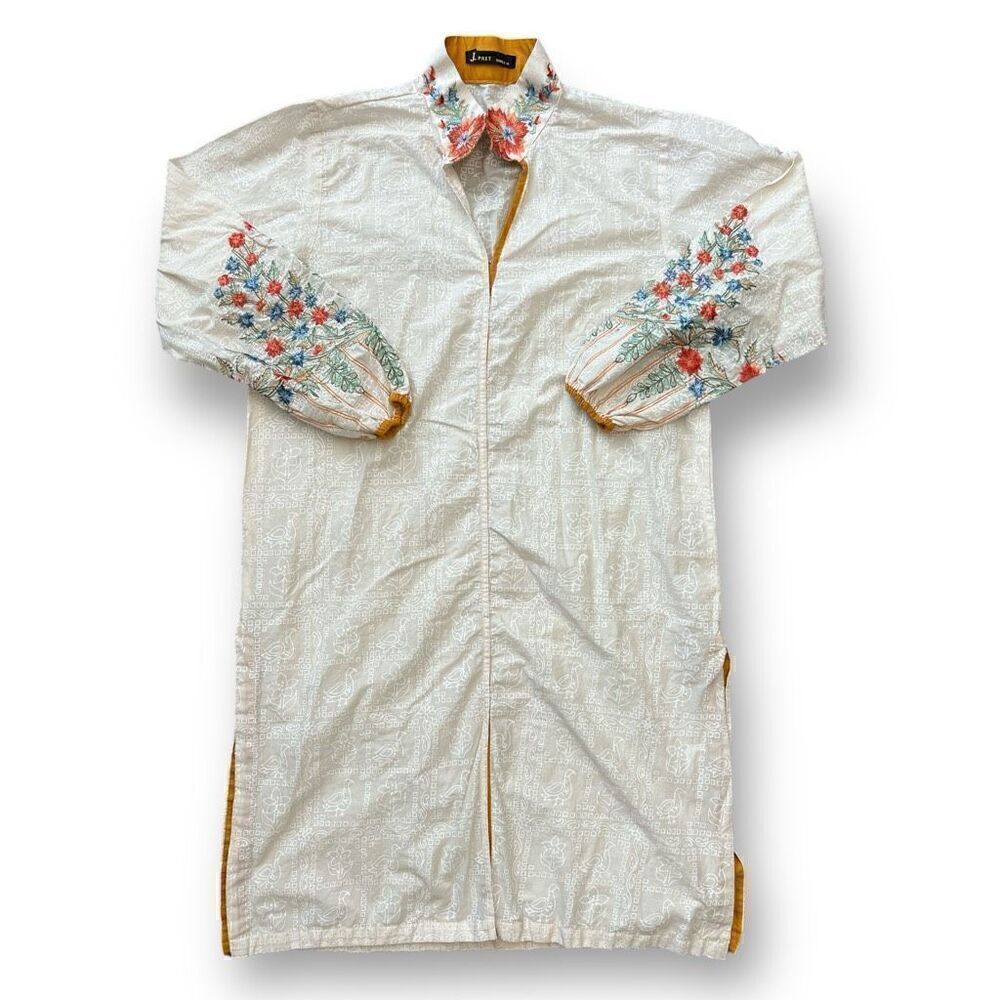 J Pret Embroidered Kurta Dress Size Small